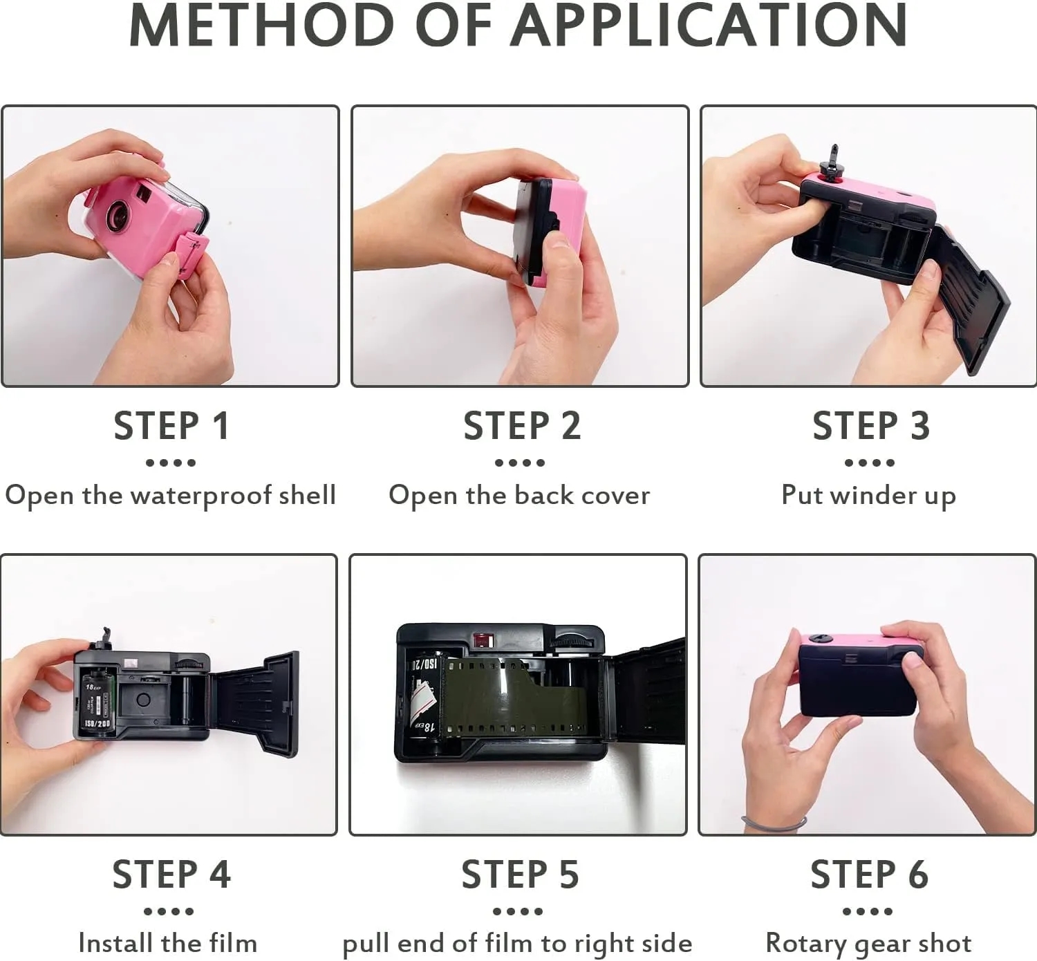 35mm Reloadable Waterproof Film Camera 5