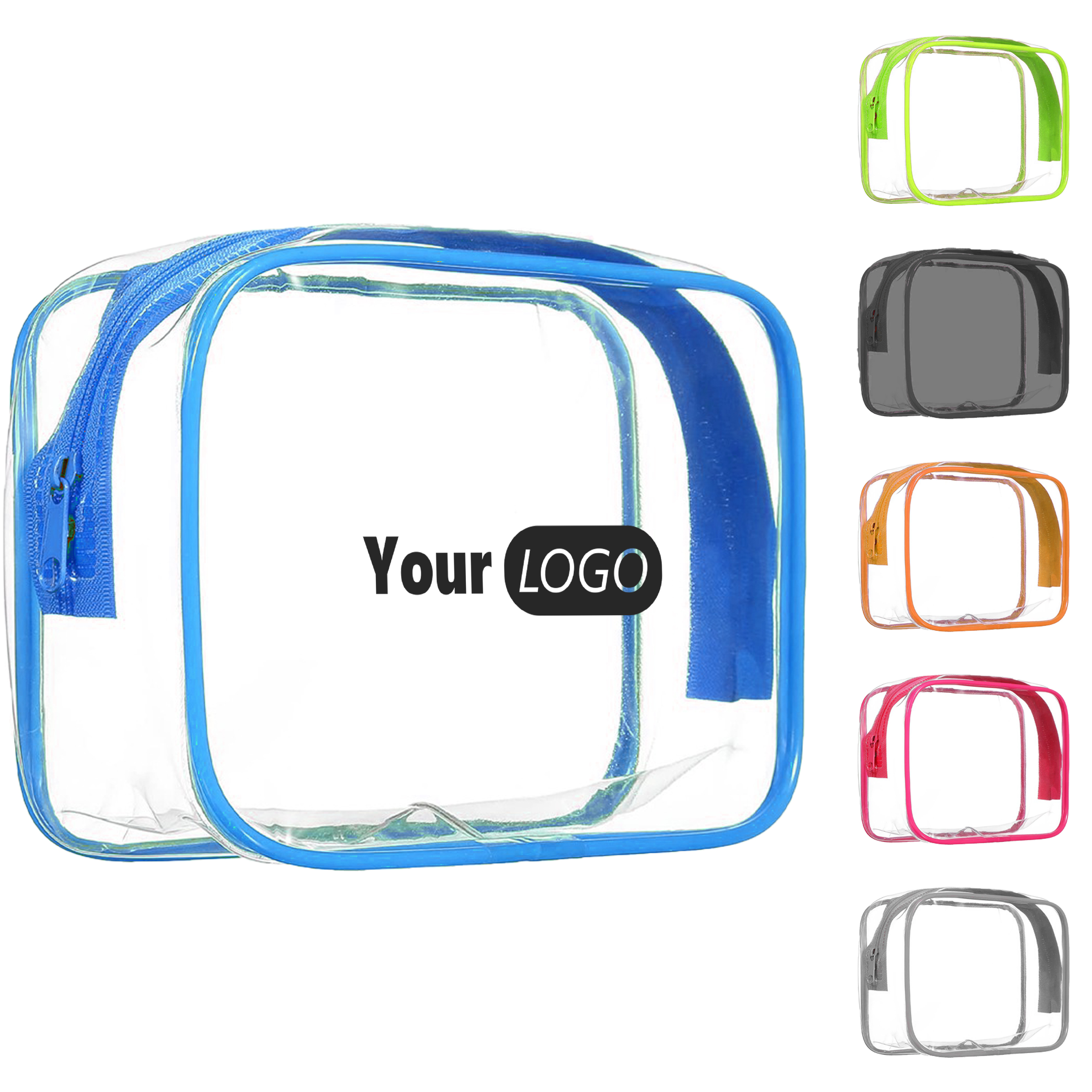 Pvc Compact Tsa-Approved Clear Travel Bag 2