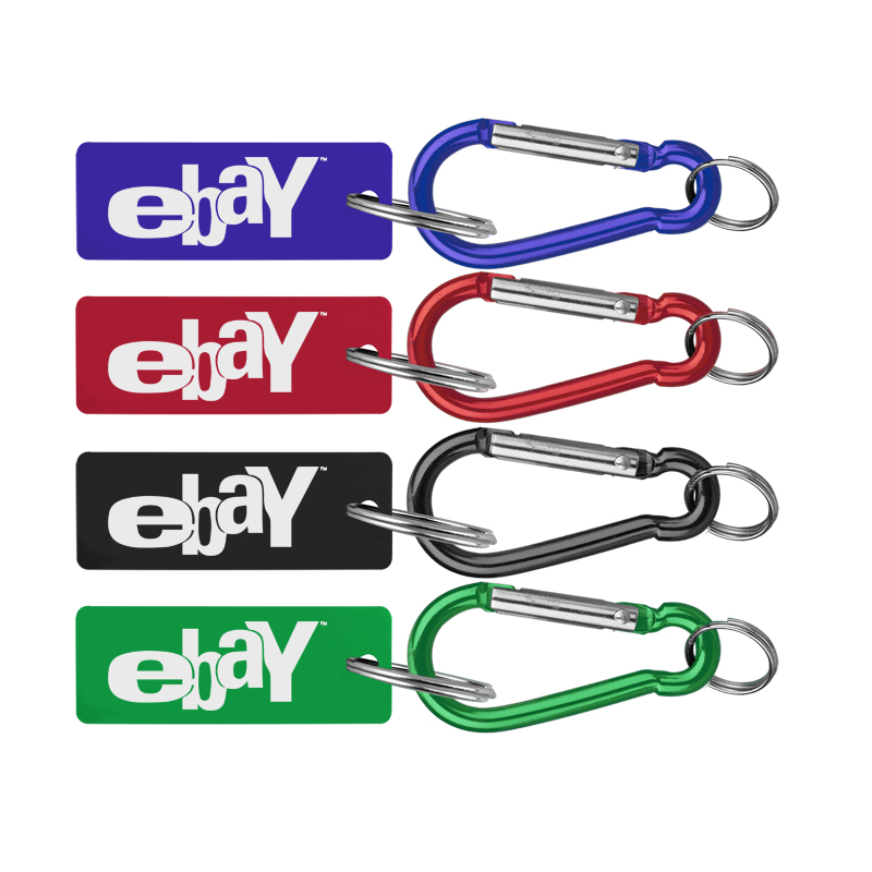 Aluminum Key Holder & Dog Tag with Carabiner