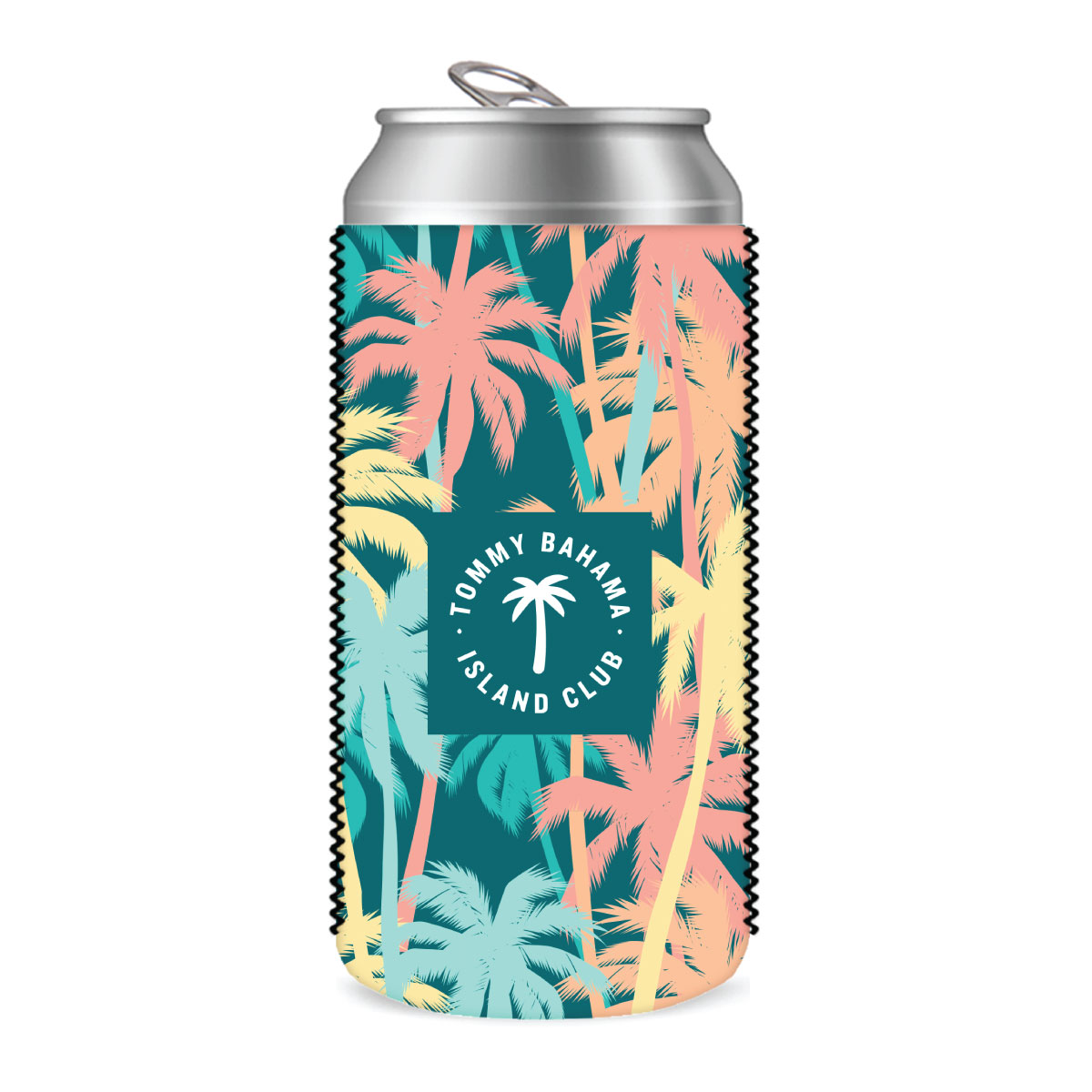 Collapsible Neoprene 16 oz Tall Boy Can Cooler - Full Color, custom koozie with logo imprint 2