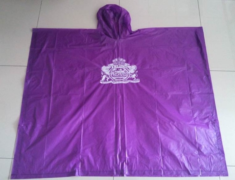10S PVC Durable Raincoat Custom Logo Rain Coat 1