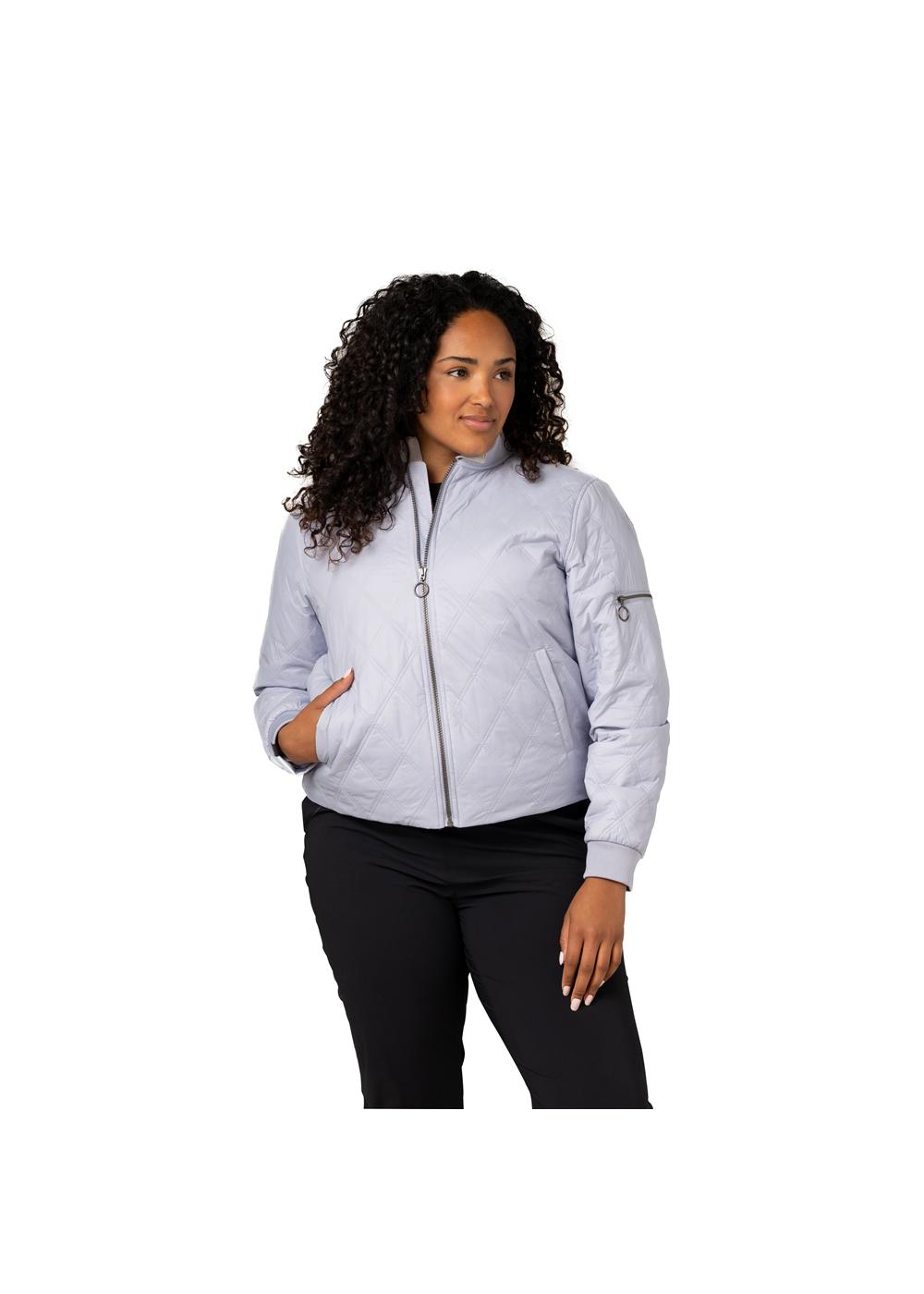 Storm Creek Women's Altitude 120 GSM Insulated Quilted Bomber Jacket 10
