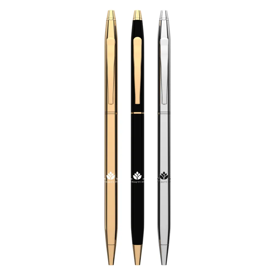 Gold Slim Metal Ballpoint 4