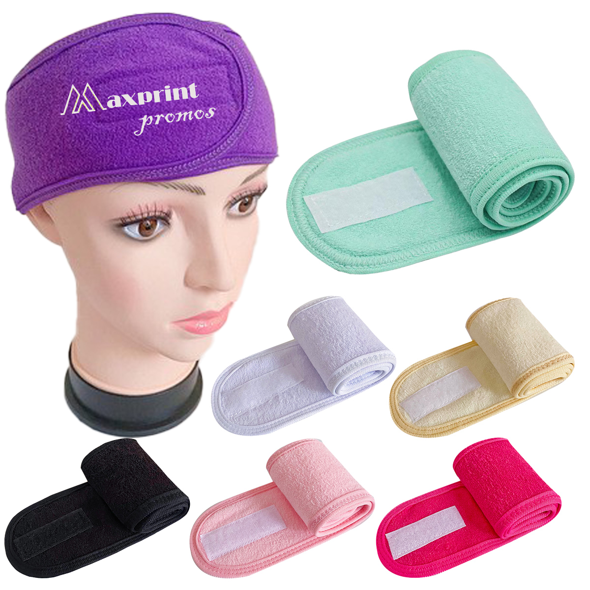 Women Facial Adjustable Spa Headband 4