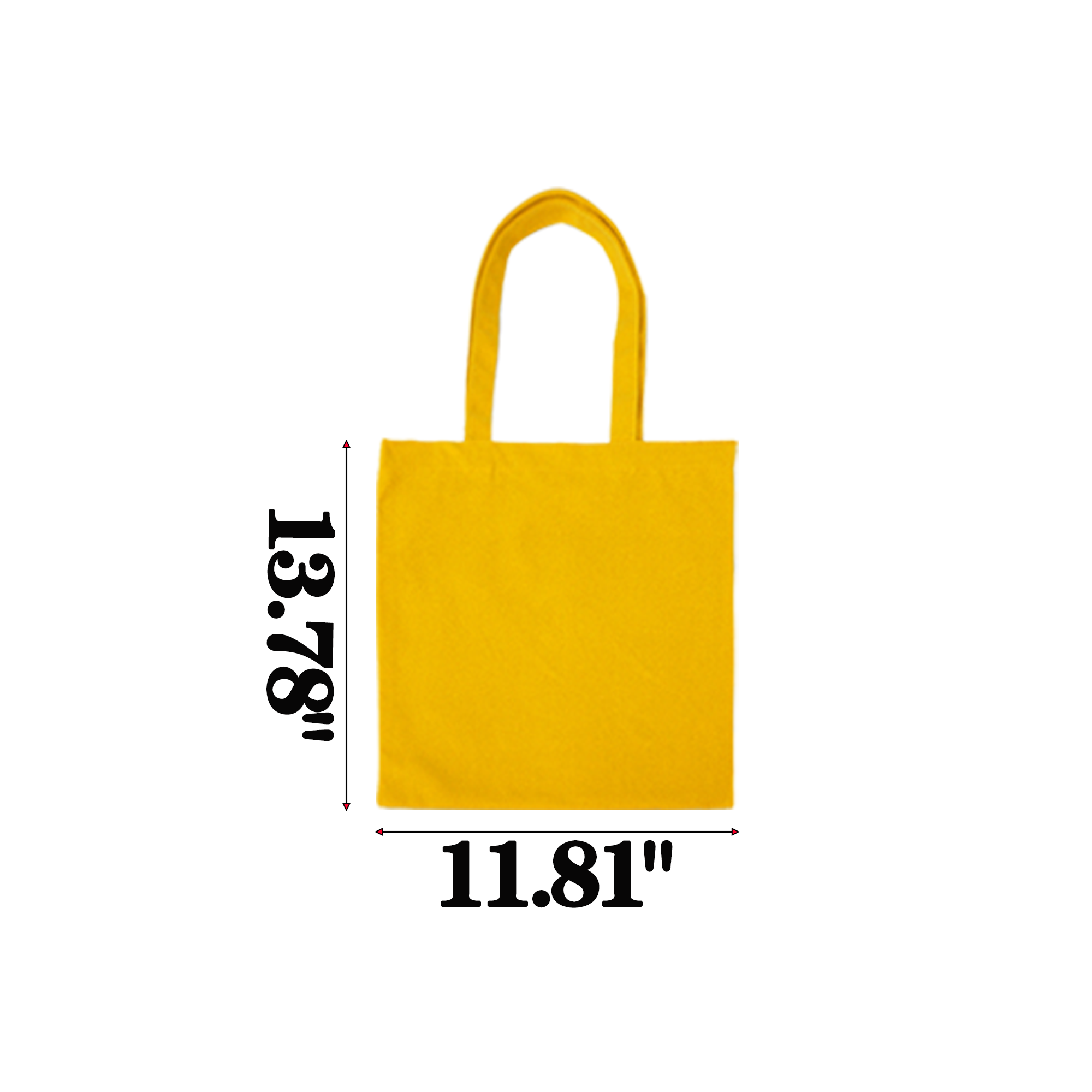 Practical Canvas Shopping Tote, custom tote bag with logo imprint 3