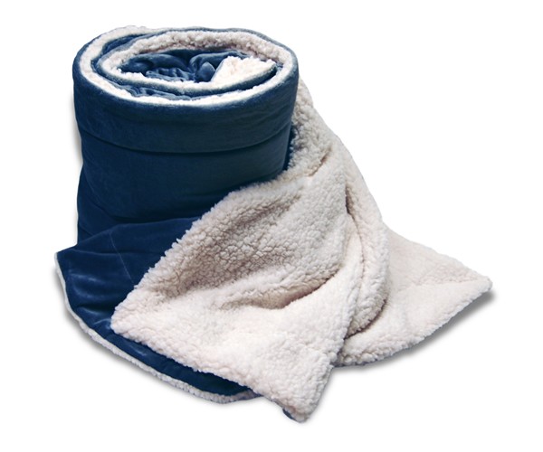 Oversized Micro Mink Sherpa Blanket - Embroidered 8