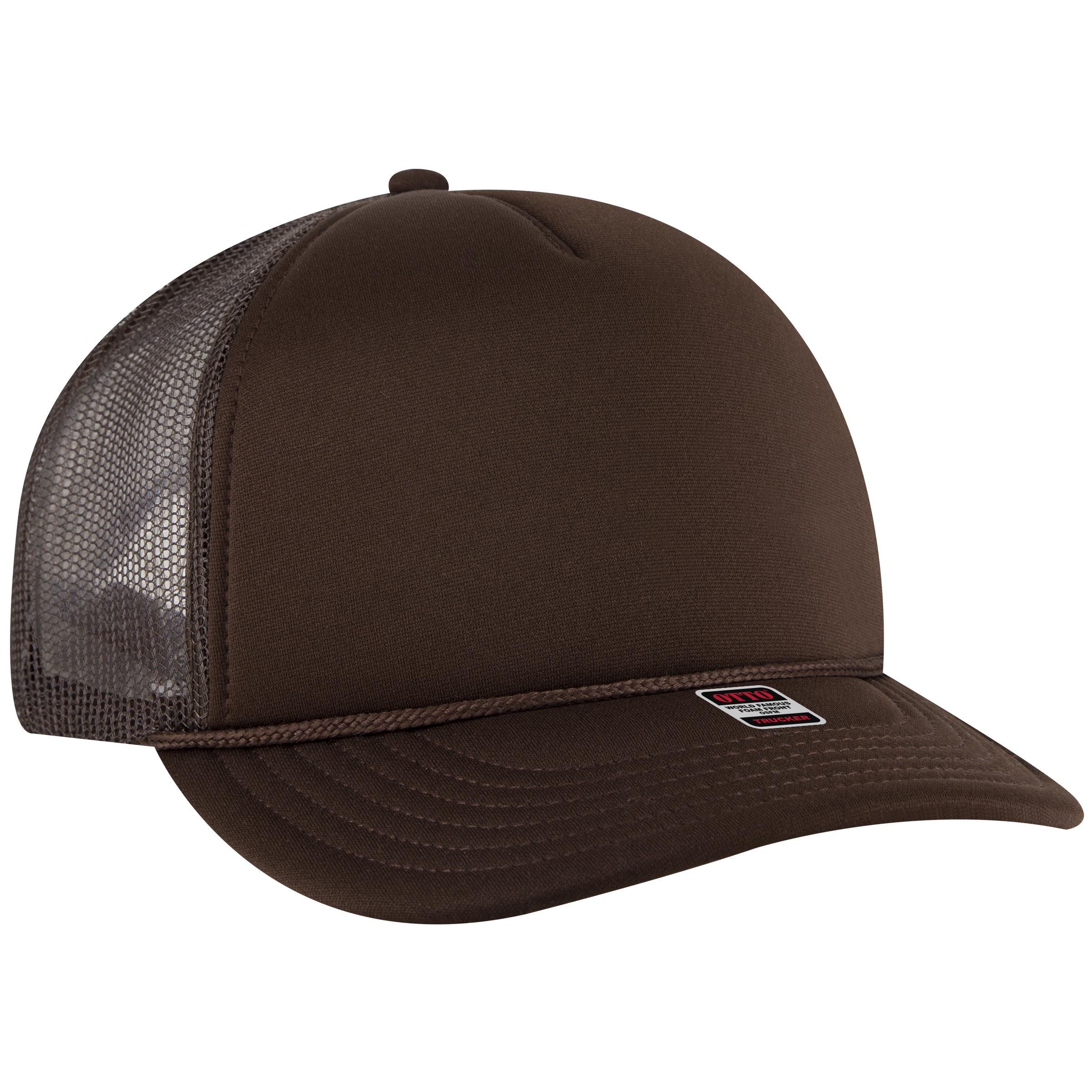 OTTO CAP® 5 Panel Pro Style Mesh Back Trucker Hat 2