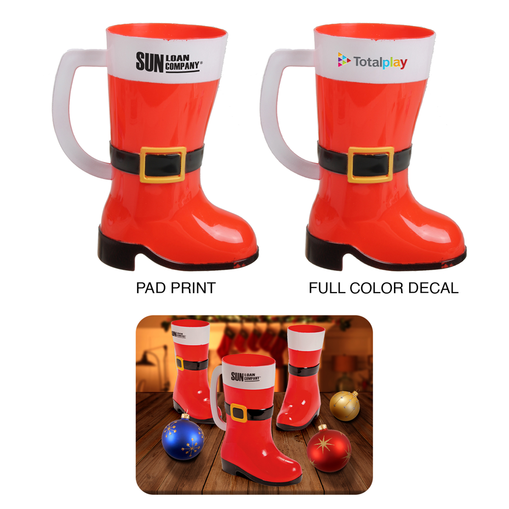 Santa Boot Mug