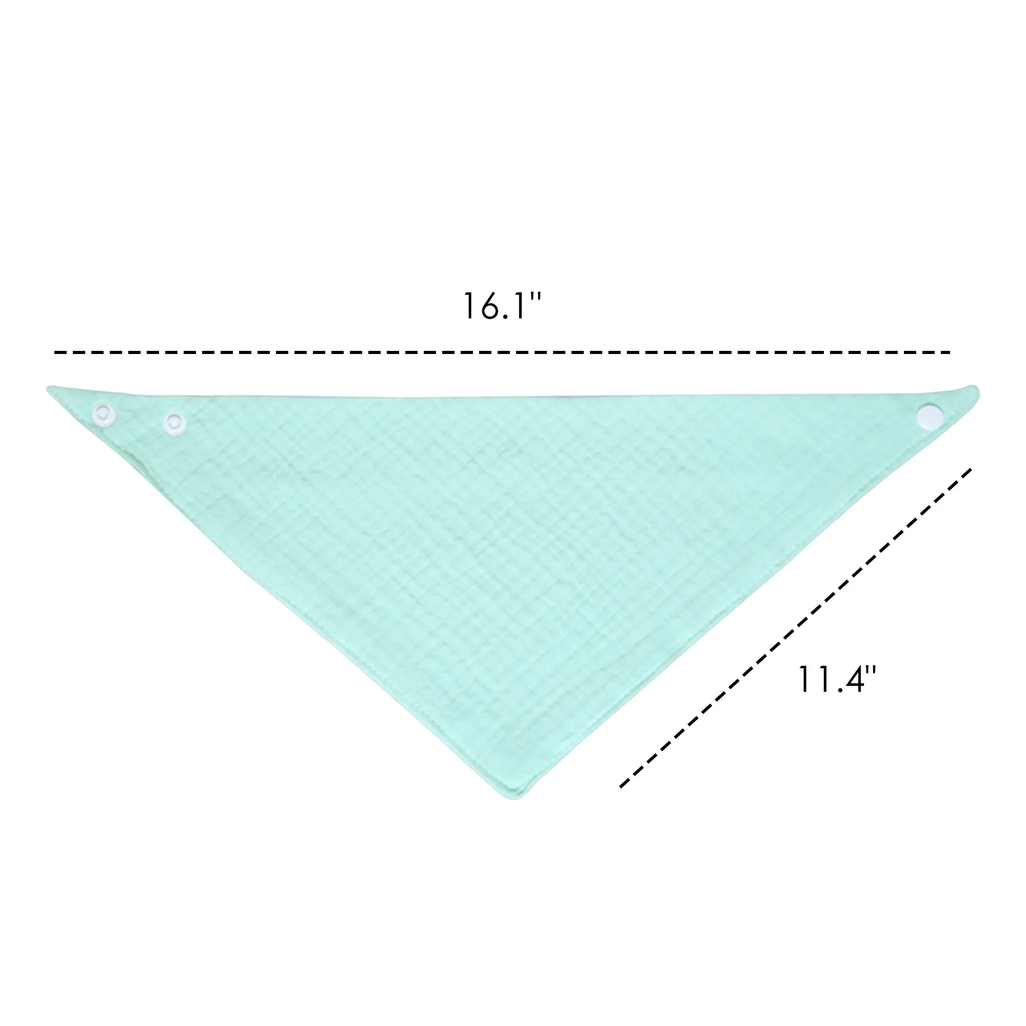 100% Cotton Baby Bandana Drool Bib 4