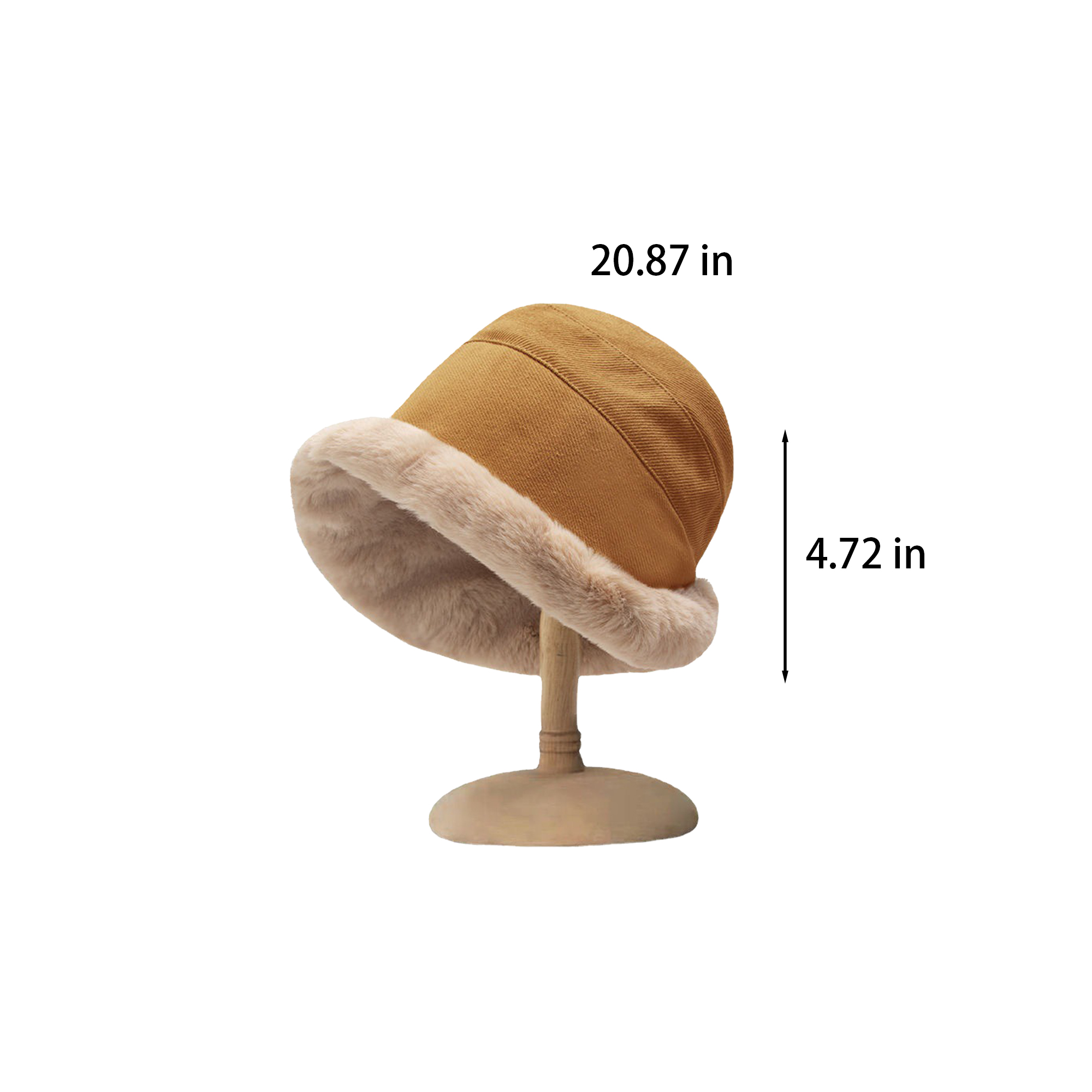 Cotton Cozy Velvet Fisherman Hat With Ear Protection 7