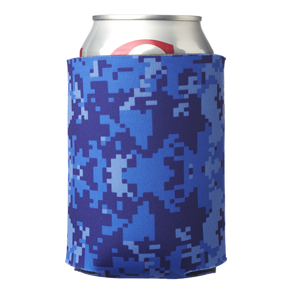 Digital Pattern Foam Can Cooler Holder, custom koozie with logo imprint 9