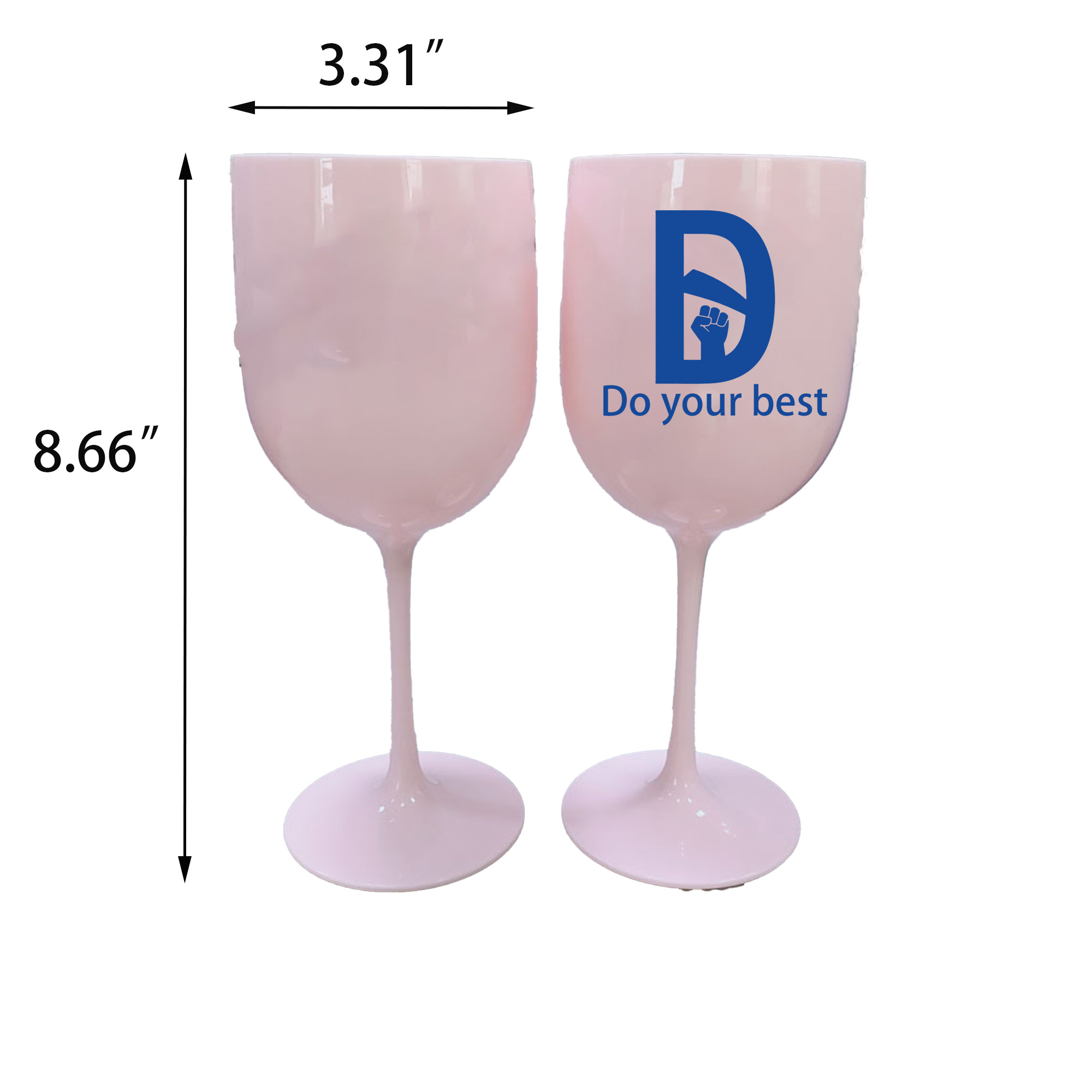 Plastic Wine Glass for Party, Birthday,Anniversary 3
