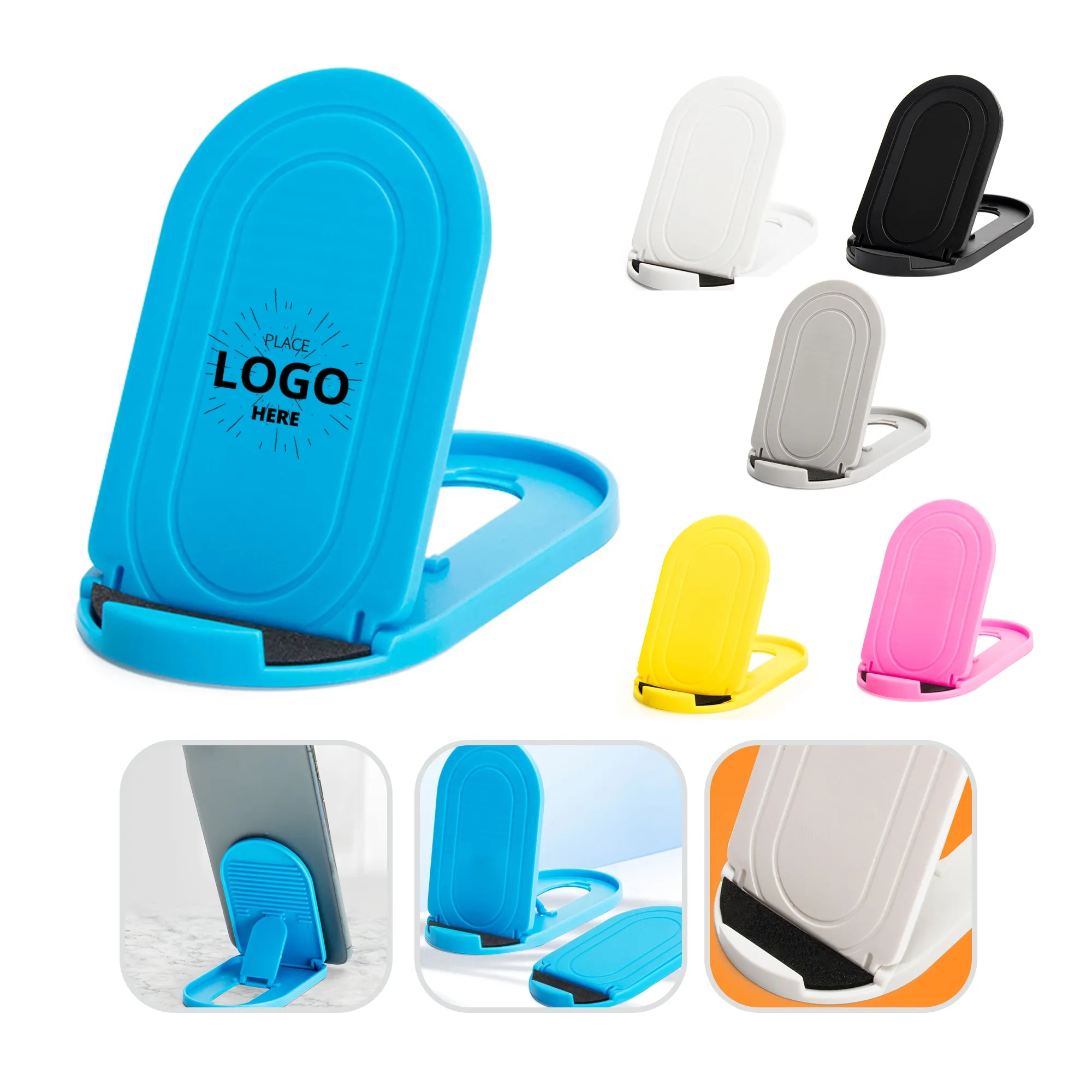 Oval Bracket Adjustable Mini Phone Holder Tablet Stand 3