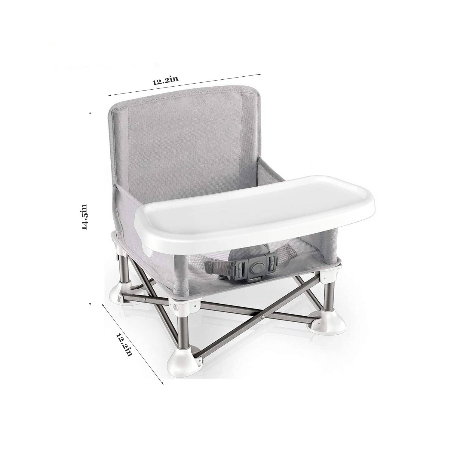 Portable Foldable Toddler Feeding Chair - Safe for Travel 8