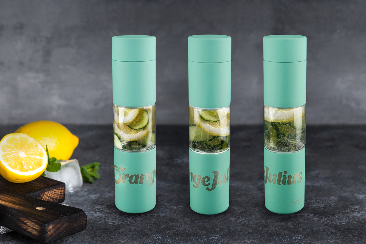 Asobu 16 Oz. Flavour U See Fruit Infuser Bottle 21