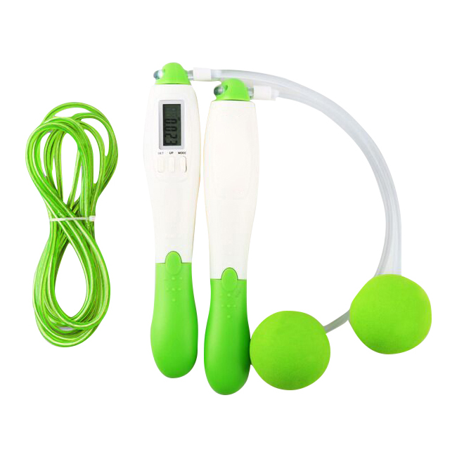 Jump Rope With Counter On Handles And Cordless Attachments 2
