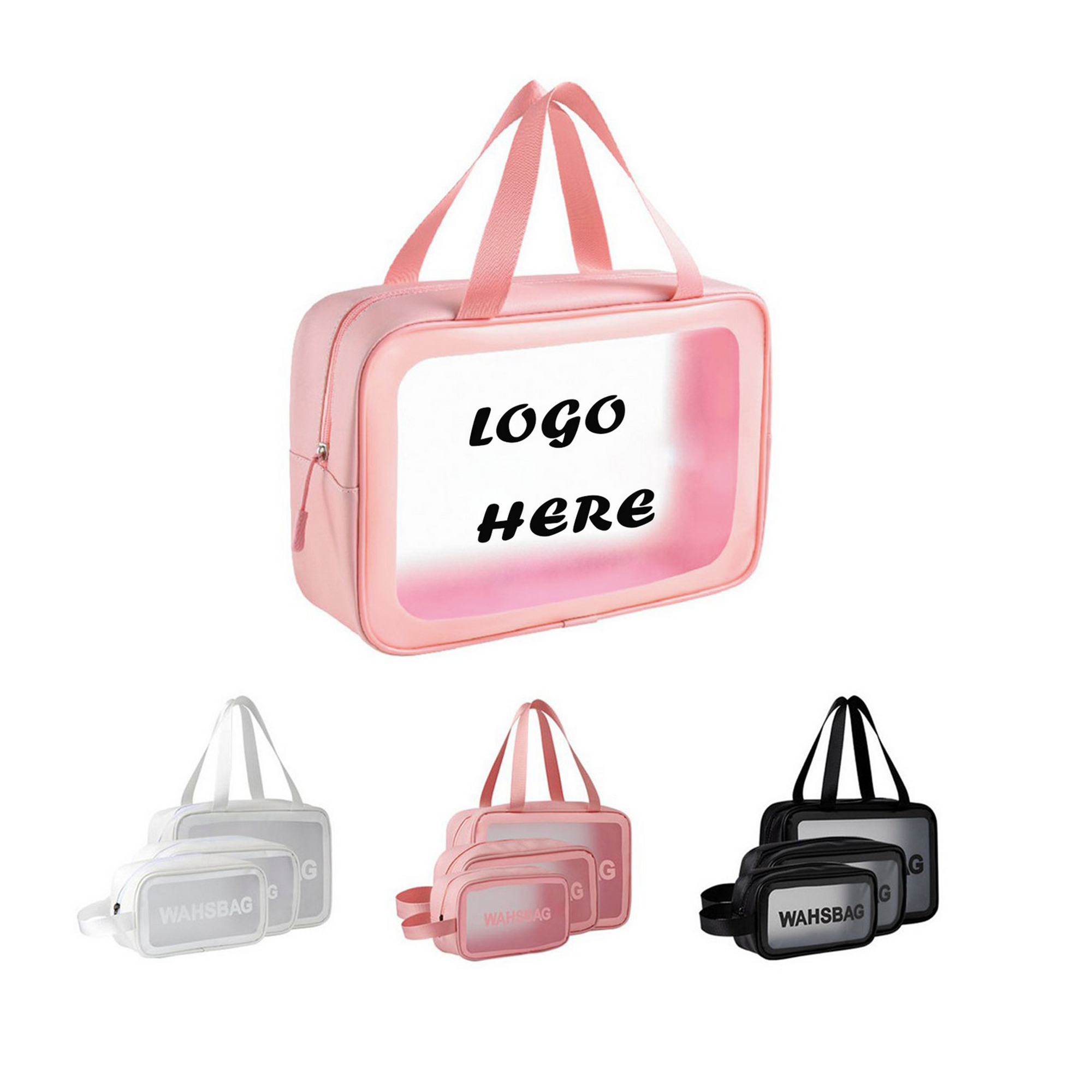 PVC Waterproof Portable Cosmetic Bag 1