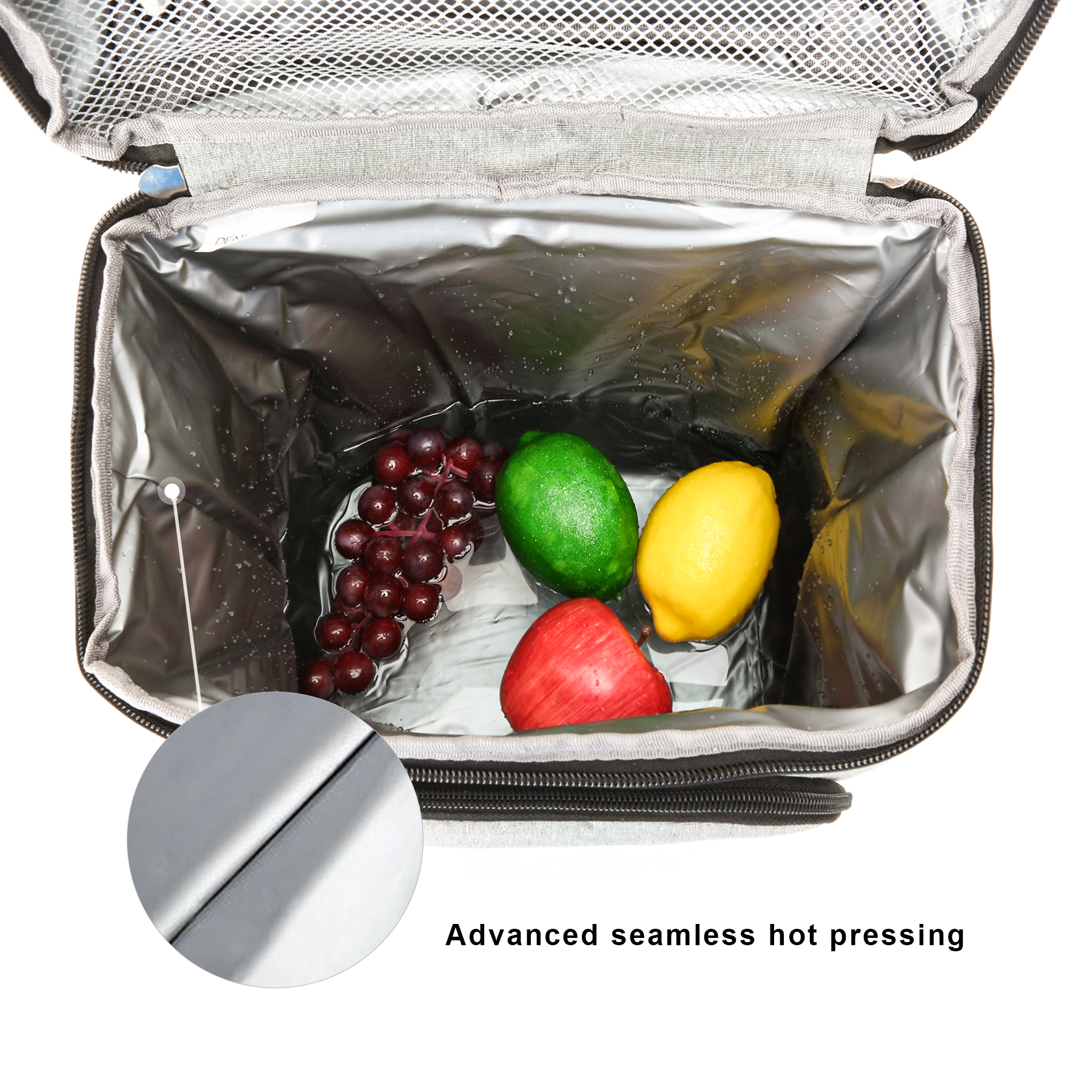28 Can Dual Compartment Insulated Backpack Cooler 11