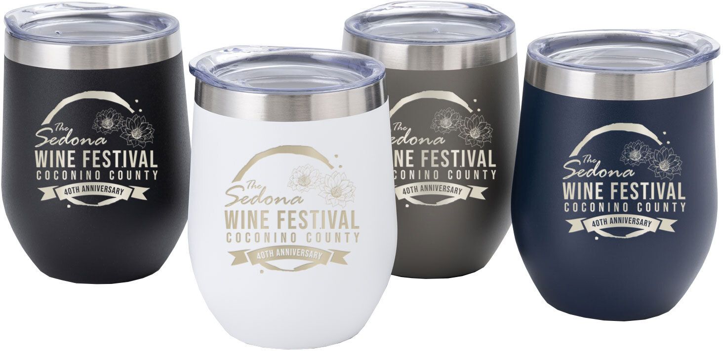 CRUISE STAINLESS STEEL WINE TUMBLER 12 OZ 6