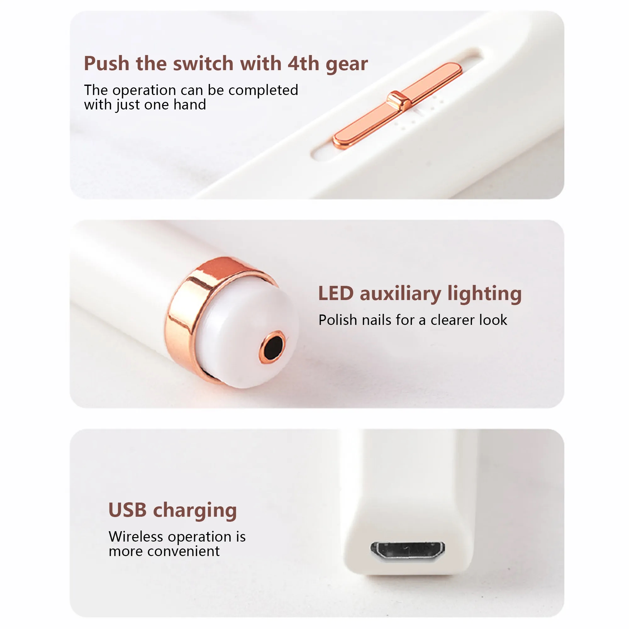 Professional Portable Electric Nail File Kit 10