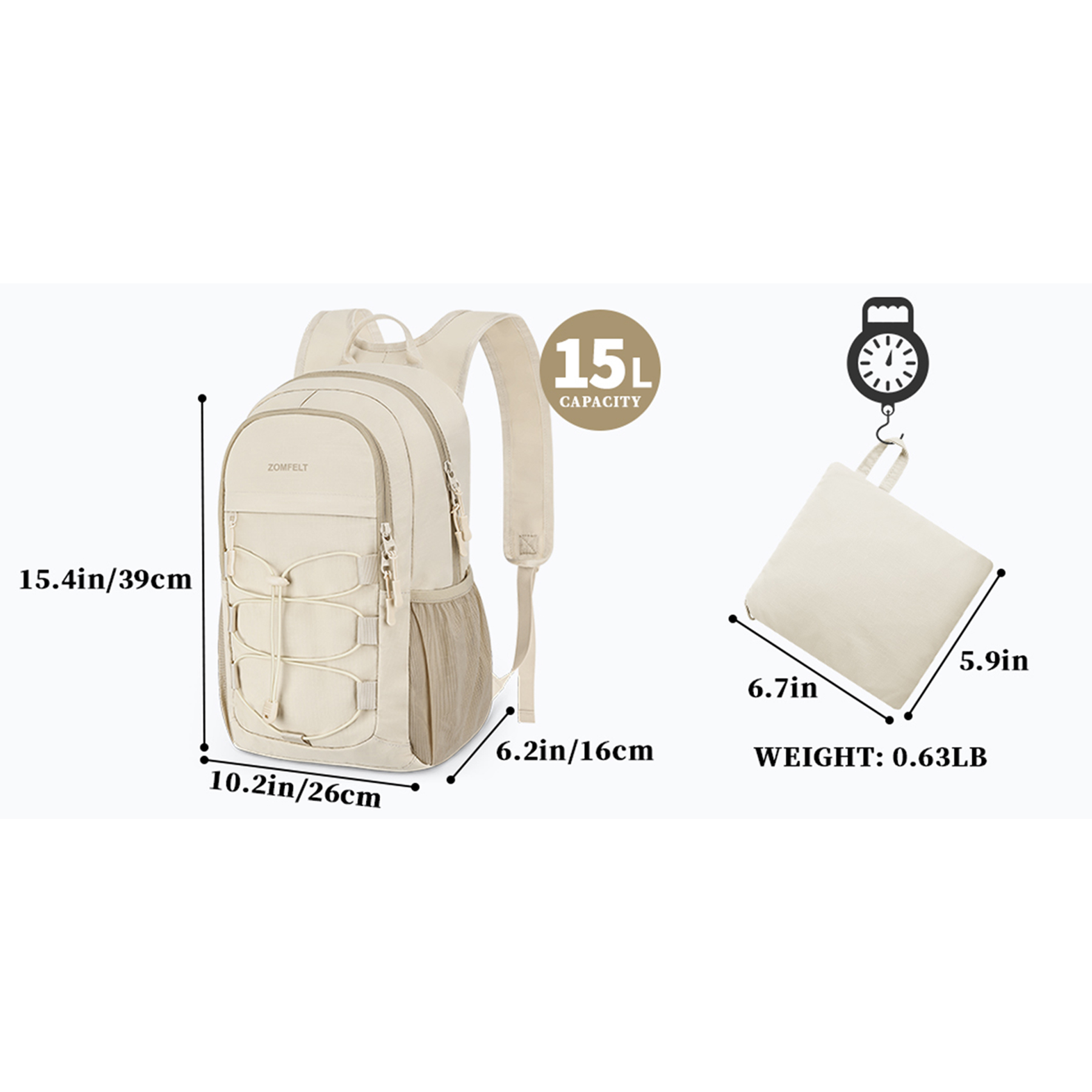 Hiking Lightweight Packable Backpack 9