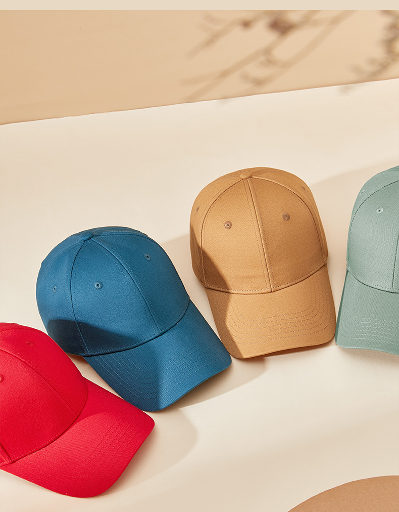 Six Panel Style Cotton Baseball Caps 4