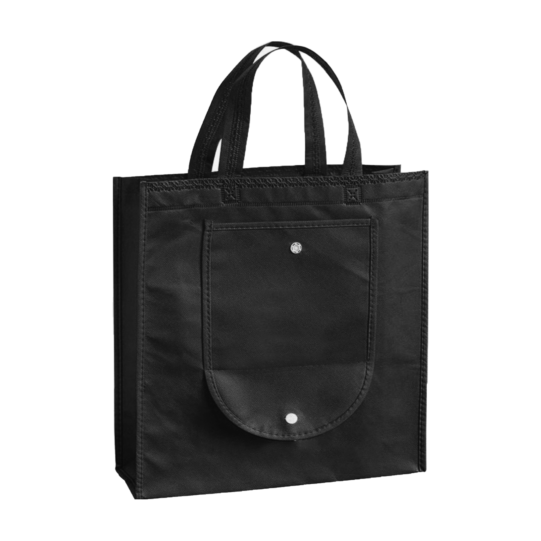 Reinforced Foldable 80gsm Non Woven Gag With Snap Button 5