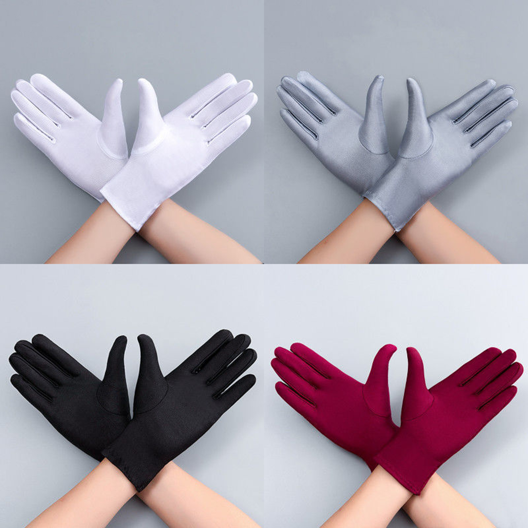 Uniform Costume Wedding Jewellery Gloves 4