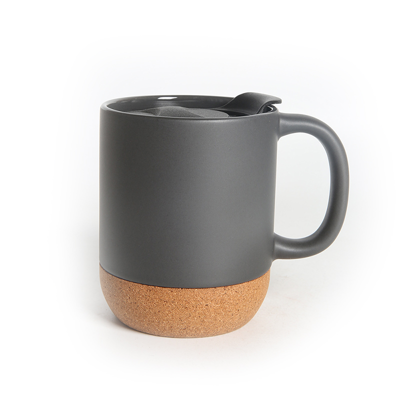 Detachable Cork Bottom Ceramic Cup 7