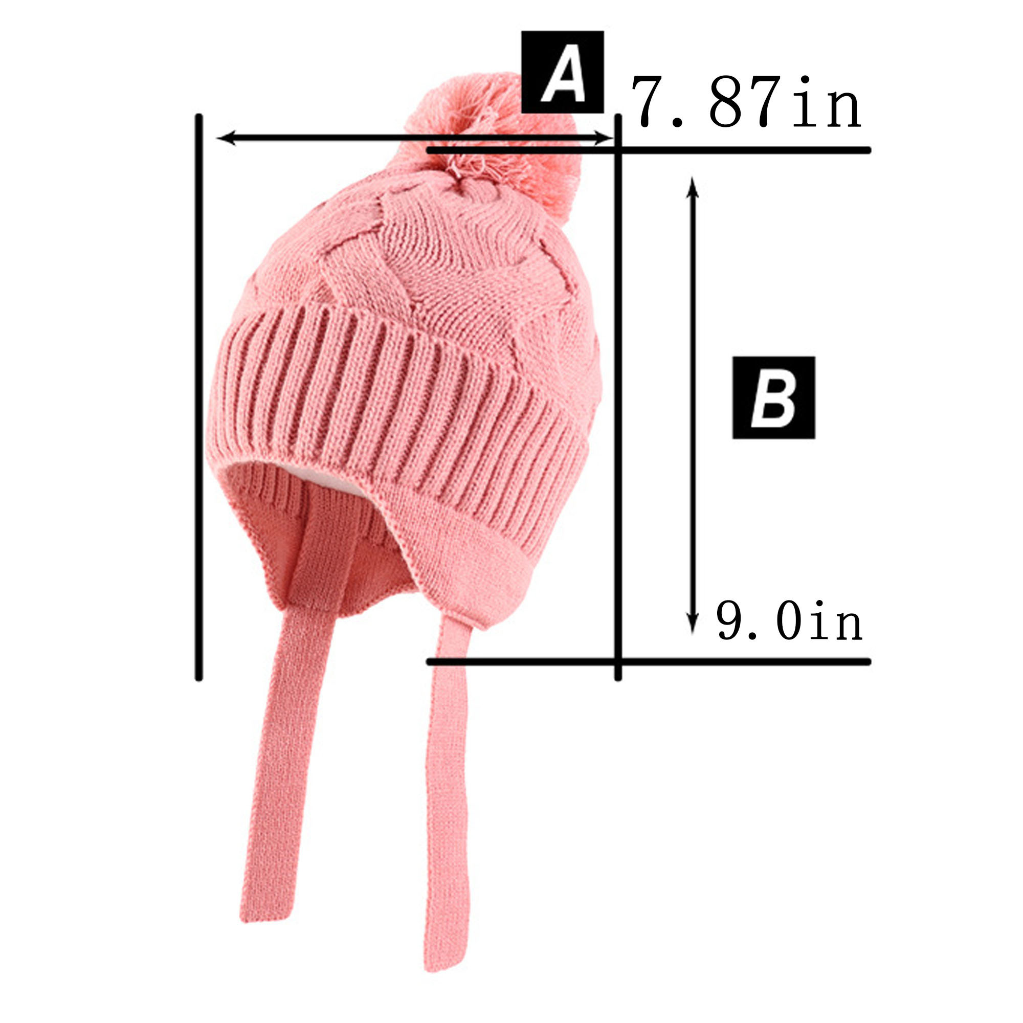 Adorable Knit Baby Beanie for Winter - Warmth and Comfort 2