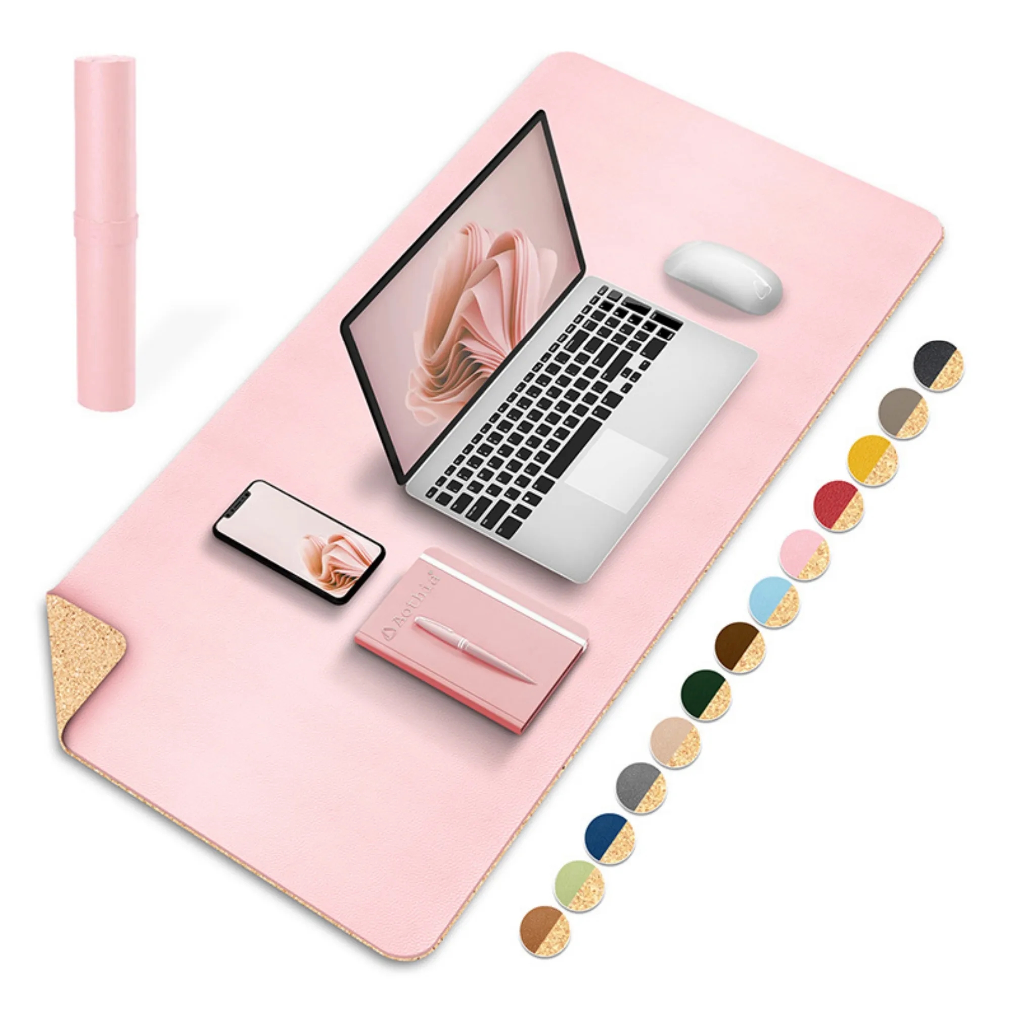 31.5"x15.8" Full Large Color Mouse Pad Double Side PU Cork 3