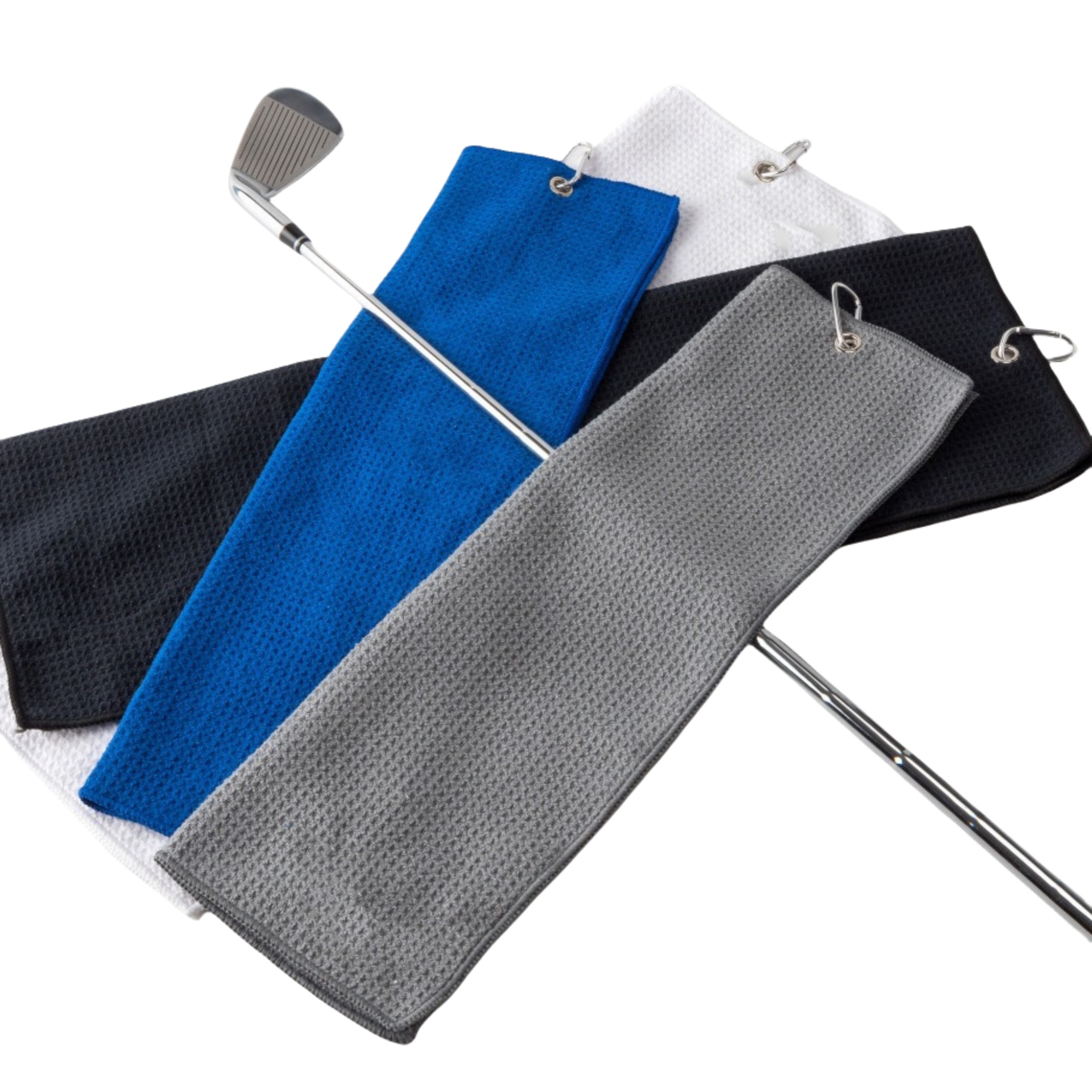 Absorbent Waffle Pattern Golf Towel 3
