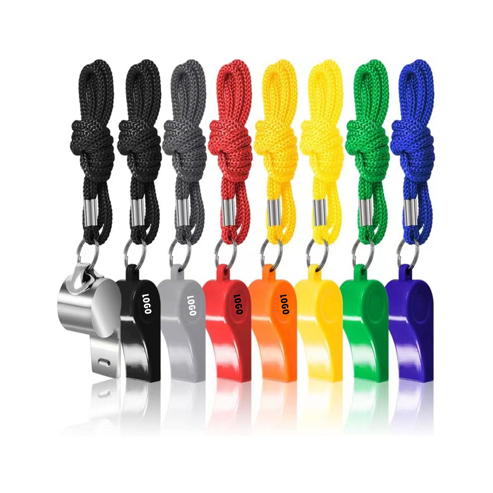 Sports Whistle With Lanyard