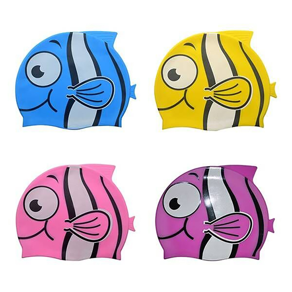 Fish Swim Caps For Children 1