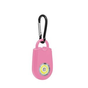 Self Defense Carabiner Safety Alarm With Flashlight 120DB Sound Activation 20