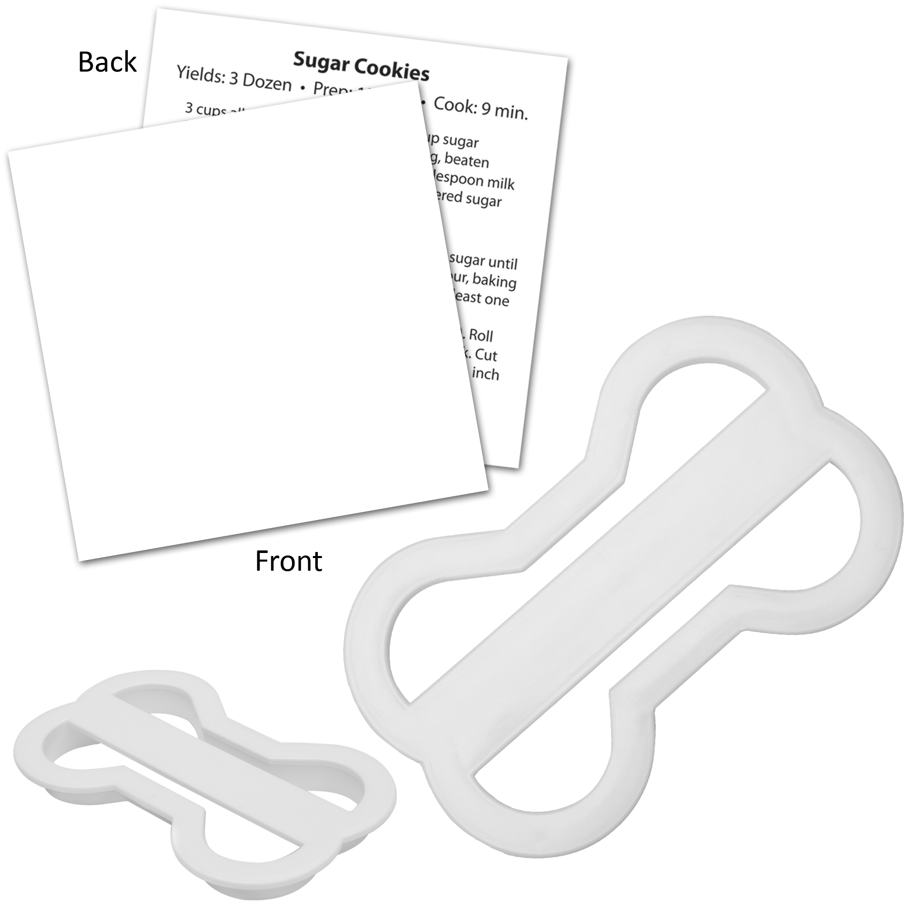 Dog Bone Cookie Cutter 3
