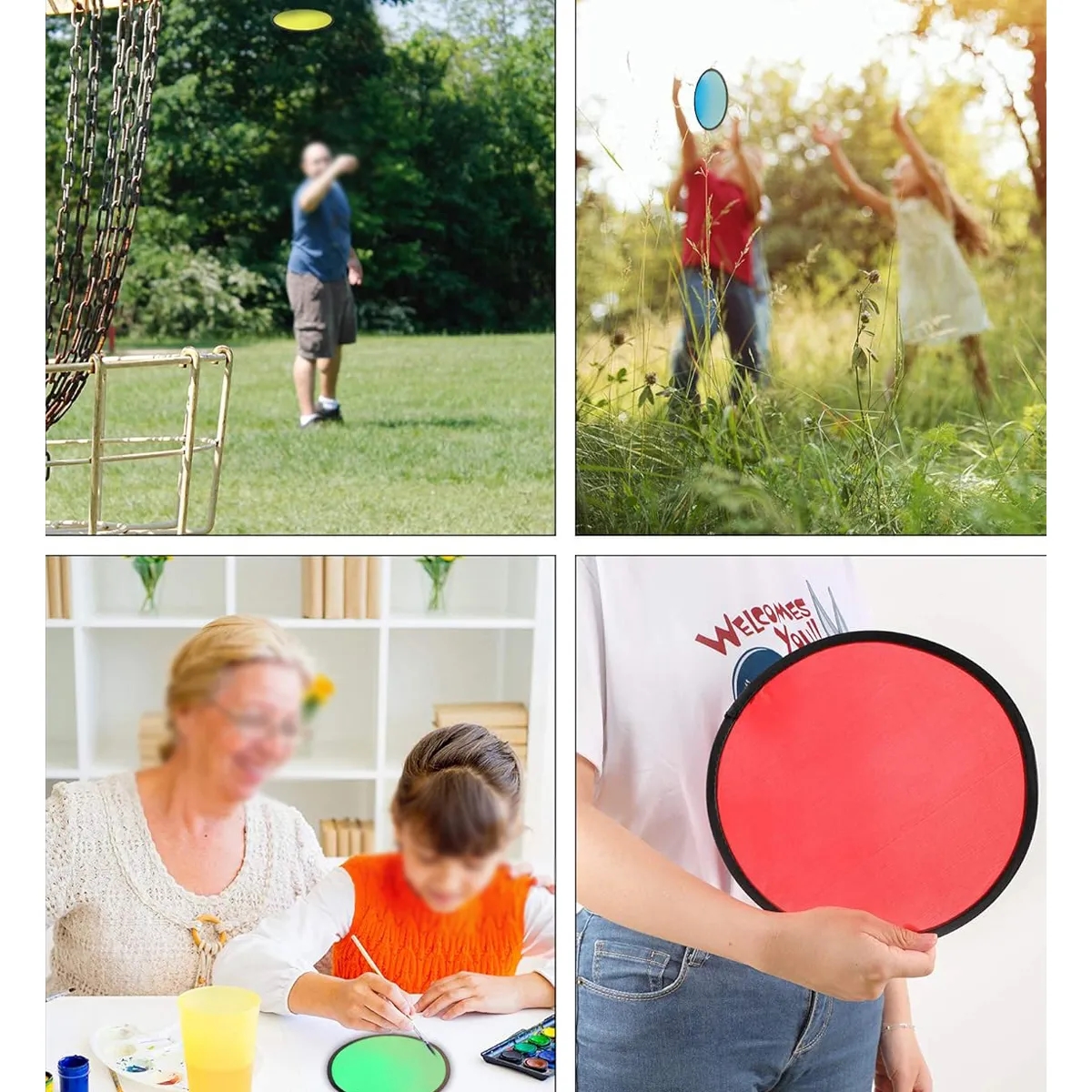 Nylon Foldable Flying Disc 5