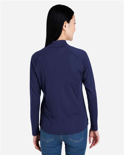 Women's Origin Performance Pique Quarter-Zip Pullover - CE418W 49