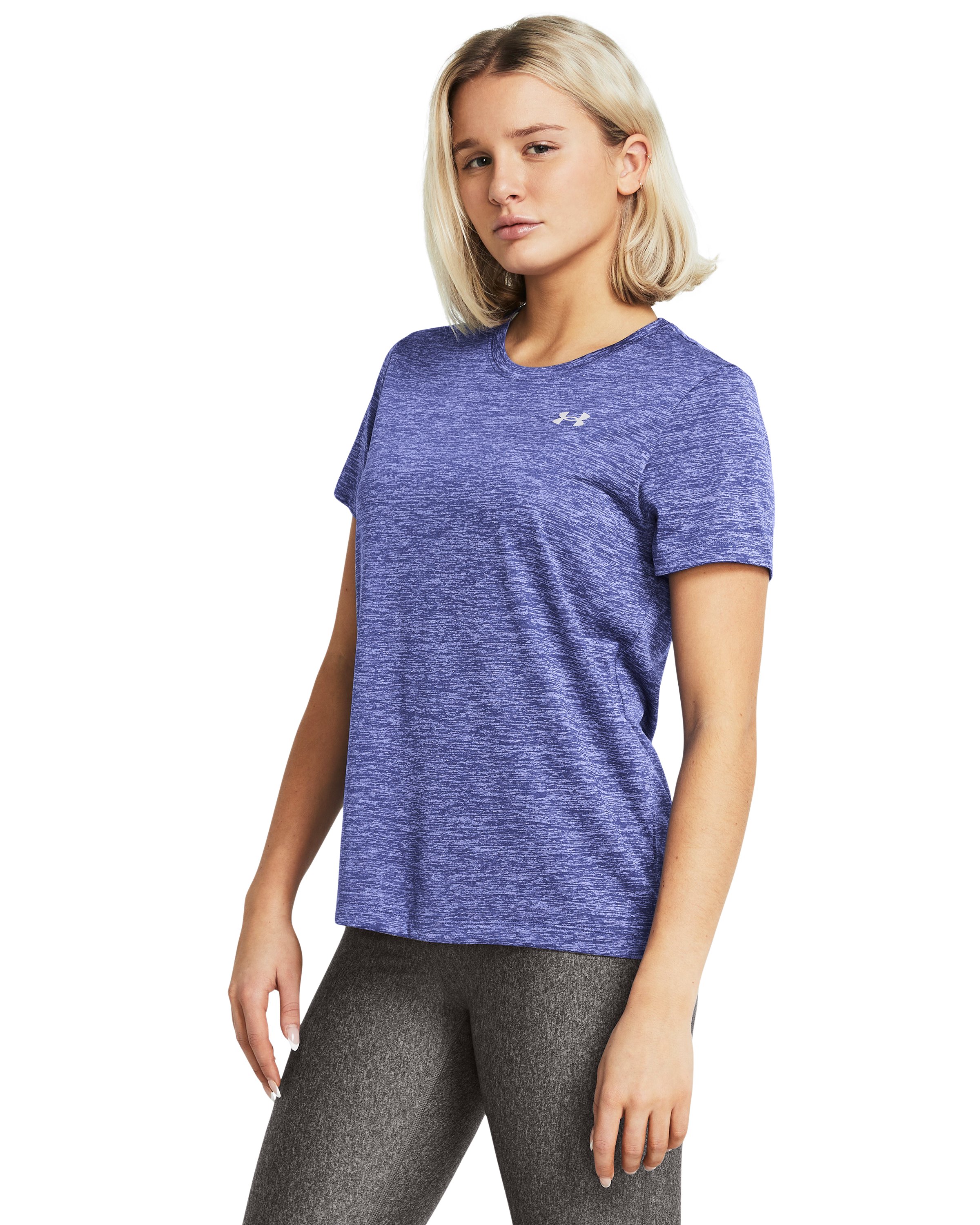 UA Tech Twist Women's Short Sleeve 4