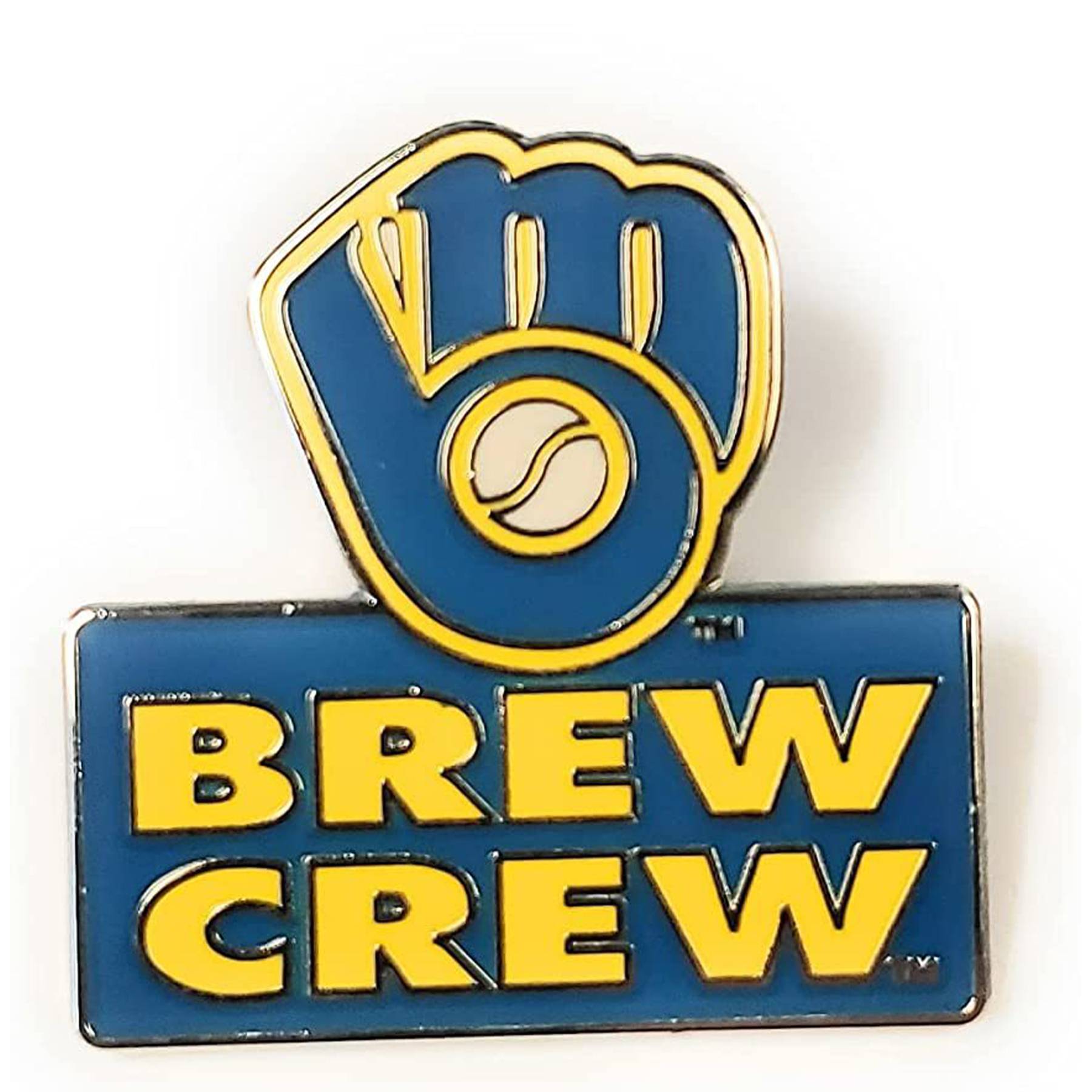 Alloy Double Sword Cross Baseball Football Game Badge 5