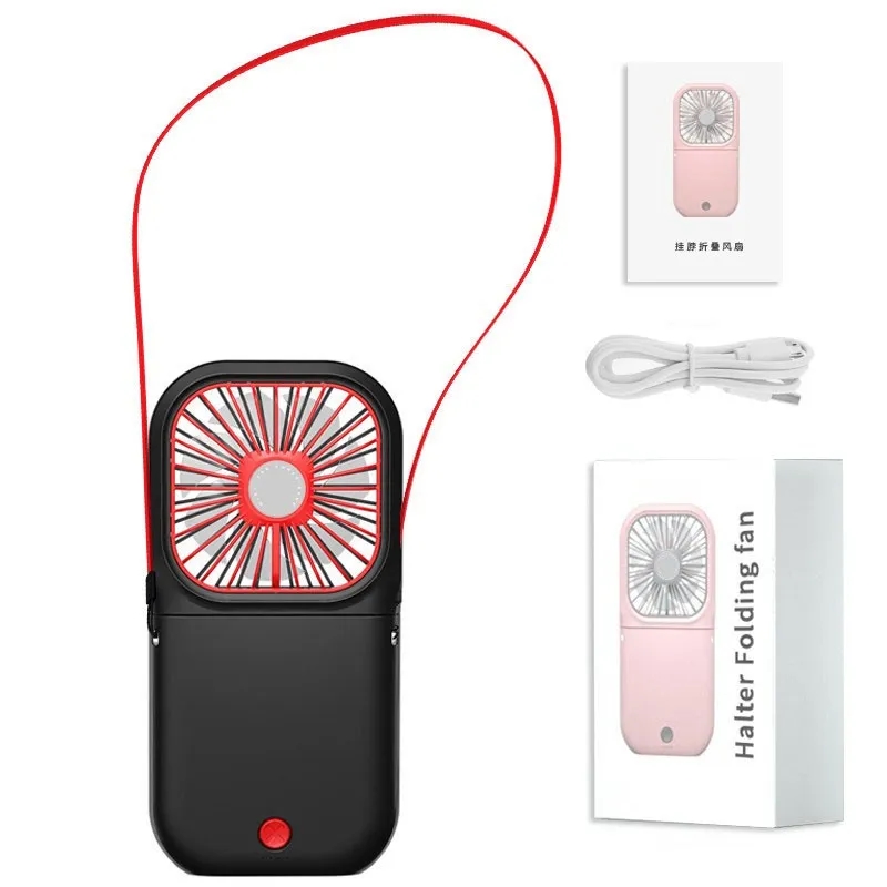 Handheld USB Power Bank Folding Fan 10