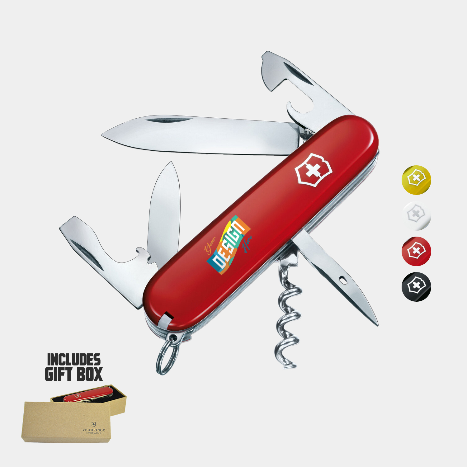 Victorinox® - Swiss Army Medium Spartan Swiss Made Pocket Knives 1