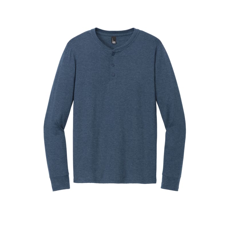 District Perfect Tri Long Sleeve Henley 13