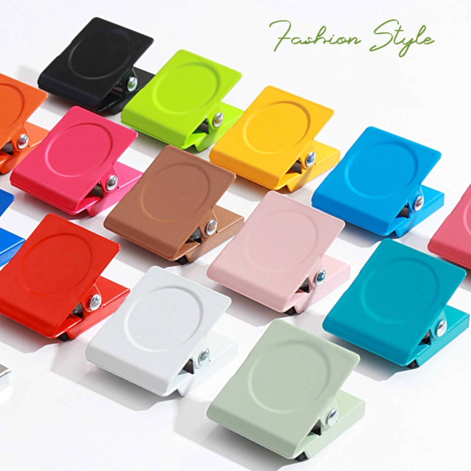 Square Metal Magnets Clips 5