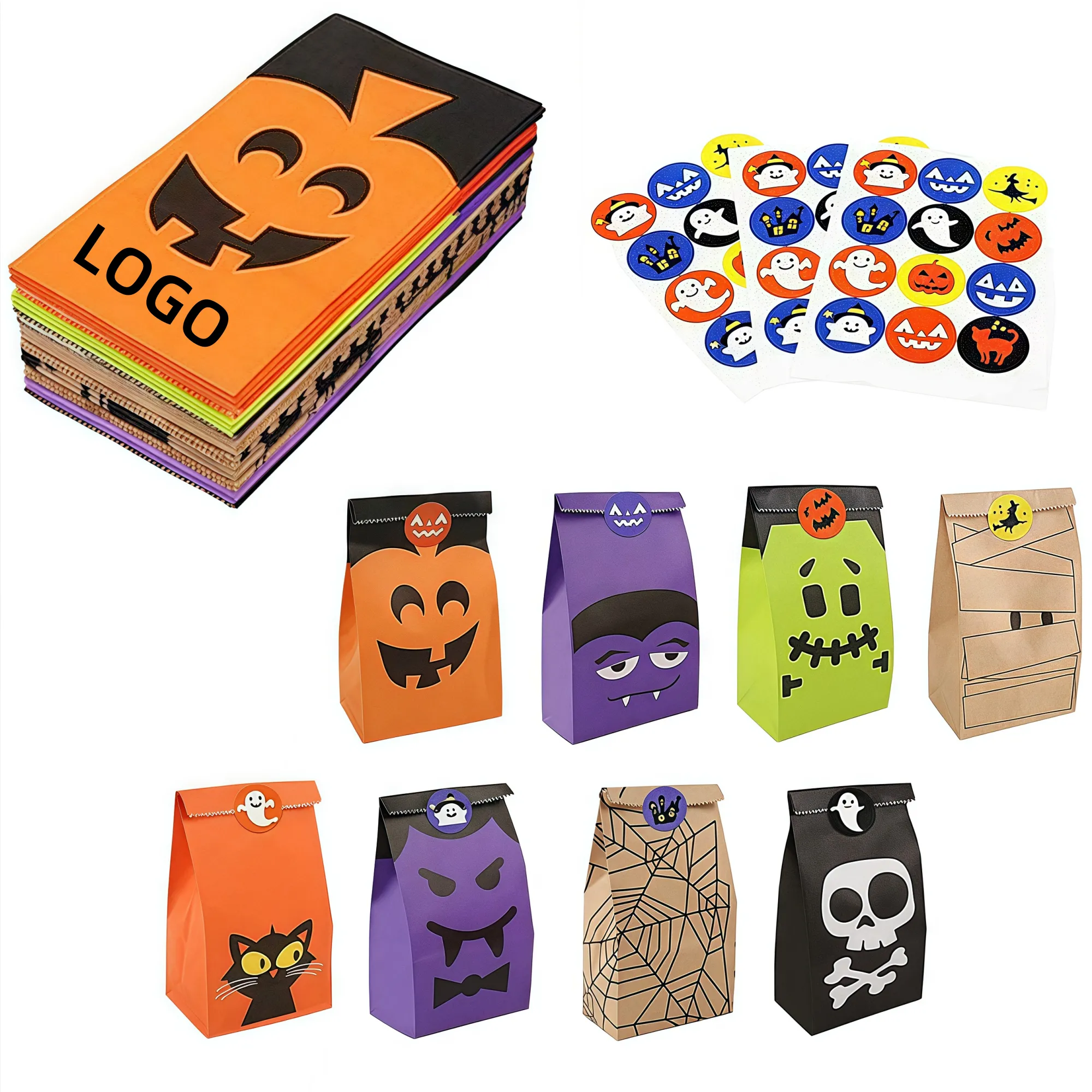 Halloween Trick or Treat Goody Gags Gift Bags 2