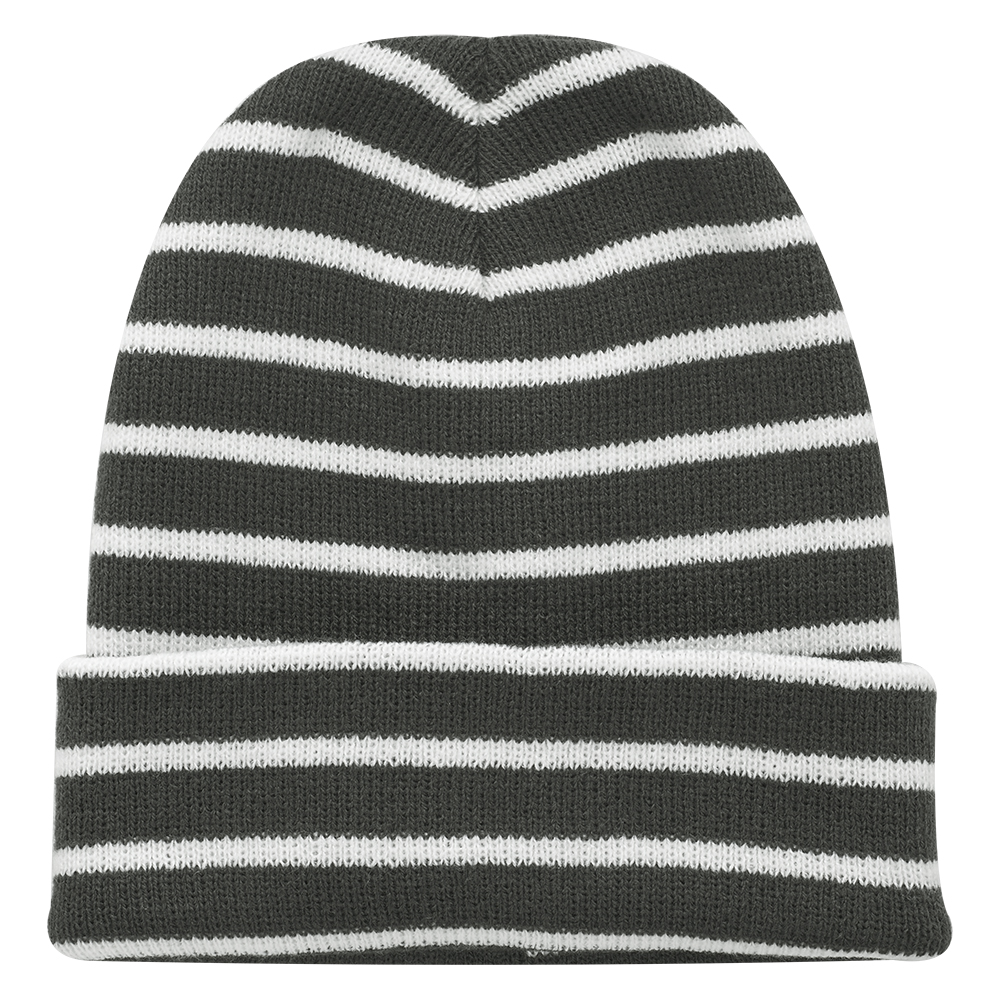 Caribou Striped Knitted Beanies 9