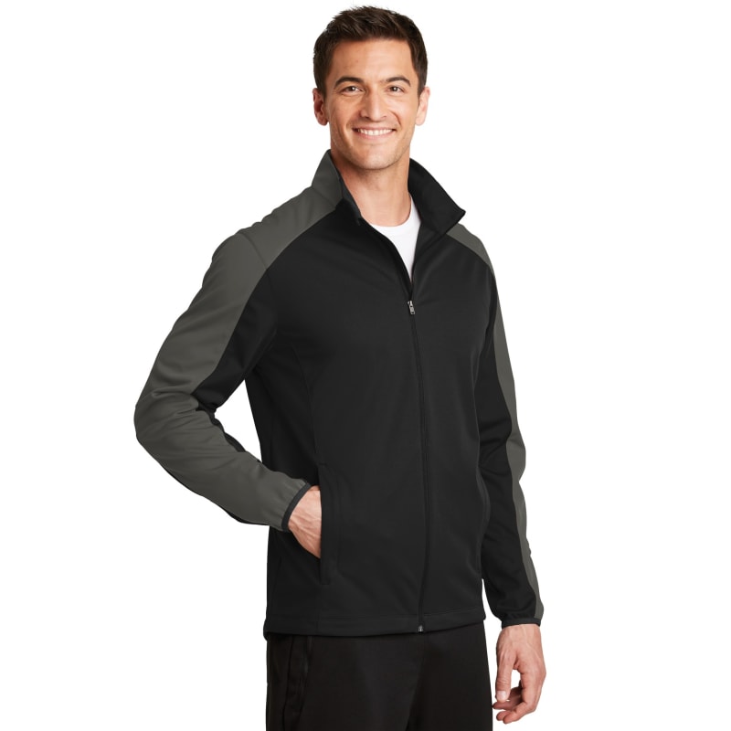 Port Authority Active Colorblock Soft Shell Jacket. 11