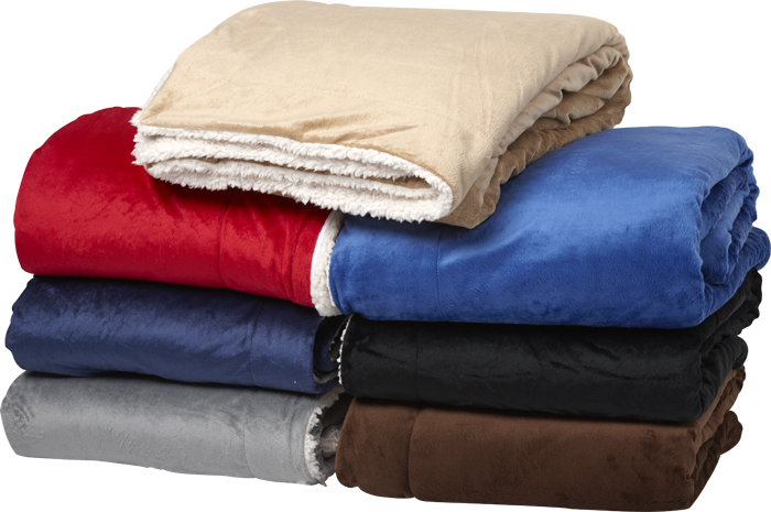 Oversize Micro-mink Sherpa Blanket 6