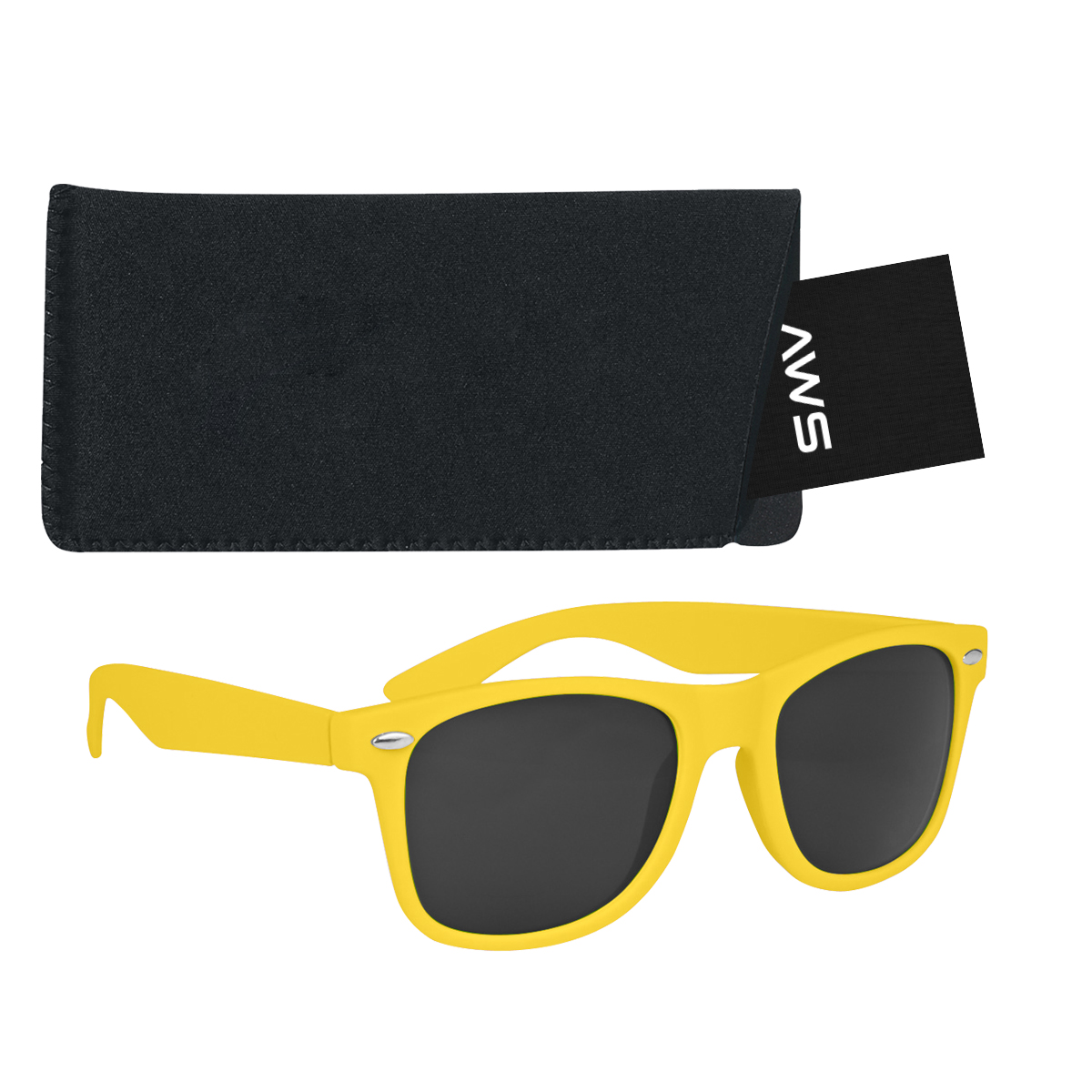 Aws Velvet Touch Malibu Sunglasses With Pouch & Hang Tag 21