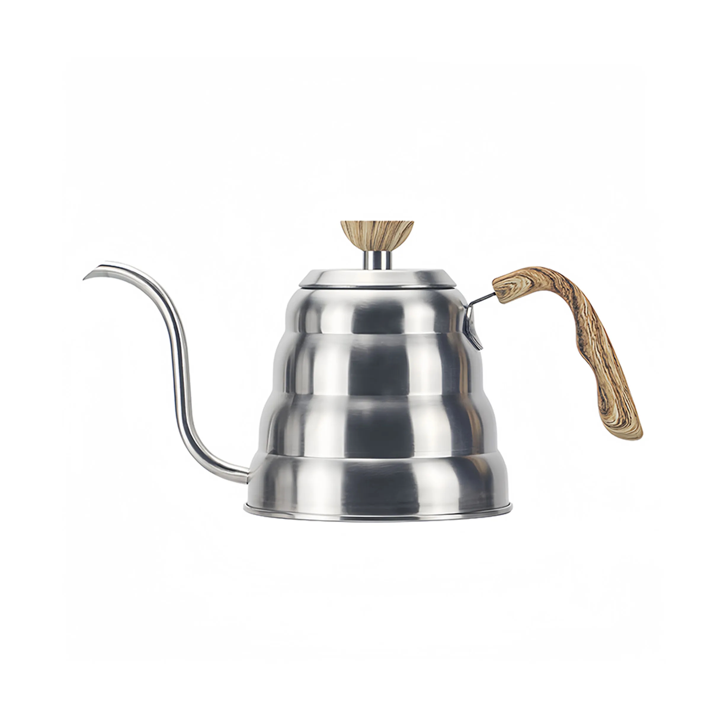 Stainless Steel Outdoor long spout boiling water coffee pot 3
